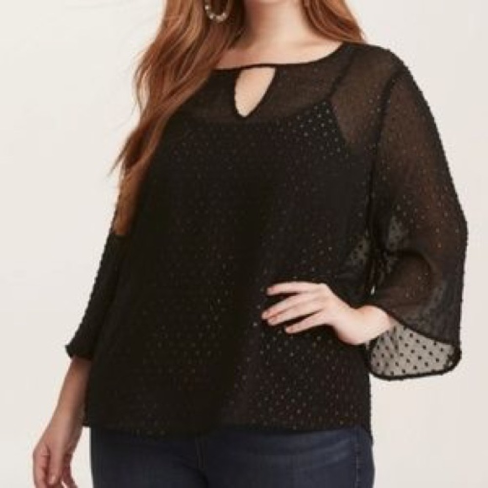 Torrid size 2 flowy top